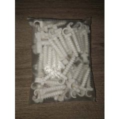 Kampós beüthető kábelrögzítő tipli