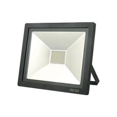 LED FÉNYVETŐ 50W 4500K 3700LM FEKETE, LAPOS KIVITEL, ELŐTÉT NÉLKÜL