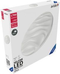 Avide LED Mennyezeti Lámpa Selene 18W 330*68mm CW 6400K