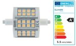 ELMARK LED izzó R7s 5,5W, 4000K, 440lm - 99LED443