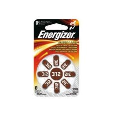 ZA312 hallókészülék elem, cink-levegő, 1,4V, 160 mAh, 8 ...