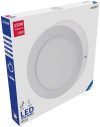 Avide LED Falra Szerelhető Kerek Mennyezeti Lámpa ALU 18W CW 6400K Avide LED Falra Szerelhető Kerek Mennyezeti Lámpa ALU 18W CW 6400K
