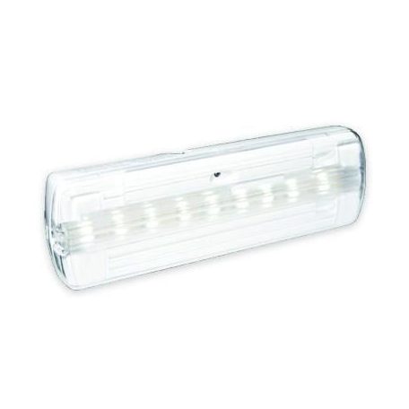 VÉSZVILÁGÍTÓ LED 3W 90 1,5H OLDALF* 3,6V/0,6AH 12LED 40LM/100LM
