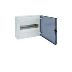   Lakáselosztó süllyesztett 1x12M +átlátszó ajtó tip:golf HAGER