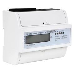   FOGYASZTÁSMÉRŐ 3F 400V AC 10/100/A LCD KIJELZ. KÖZVETLEN 7MODUL