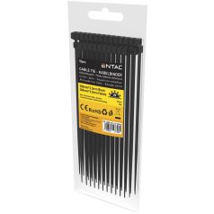 Entac Kábelkötegelő 2.5mmx200mm Fekete