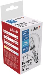 Avide Halogén Classic Mini 28W E14 2000h