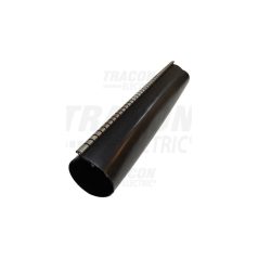   Zsugorcső cipzáras, polietilén (PE) fekete 75mm/ 22mm-átmérő 1m 3:1-zsugor melegzsugor TRACON