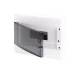   Kiselosztó PE/N-sín 63A műanyag 1x12 süllyesztett fehér IP40 átlátszó ajtó PractiboxS LEGRAND