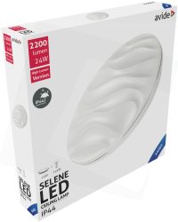 Avide LED Mennyezeti Lámpa Selene 24W 380*70mm CW 6400K