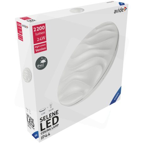 Avide LED Mennyezeti Lámpa Selene 24W 380*70mm CW 6400K