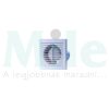 Ventilátor lapos IP34 100mm csőre