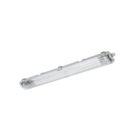 Fénycsöves lámpatest védett LED-csőhöz falonkívüli 2x 58W 220-240V G13 IP65 Ramiris