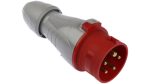   ipari tápcsatlakozó (Vörös) P17 Tempra Pro sorozat Kábelre szerelhető Férfi, 16A, 415 V,