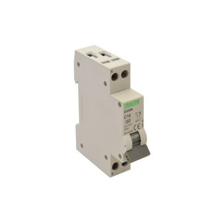 Tracon EVOZ1C10 kismegszakító 1P 10A C 6KA
