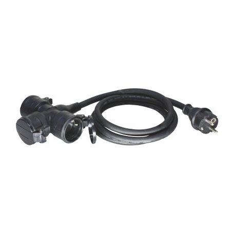 Entac S1 Elosztó 3 Foglalat 3m IP44