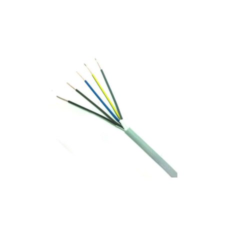 Villanyszerelési többeres vezeték NYM-J 5x 10mm2 tömör réz 300V/U0 500V NYM-J (MBCu) 100m