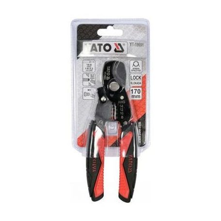 Yato kábelvágó +blankoló fogó 170mm