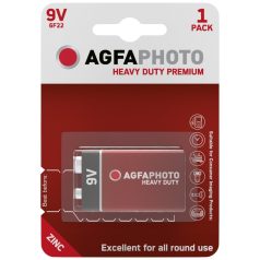 AgfaPhoto Heavy Duty Féltartós 9V Elem B1