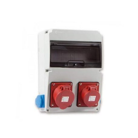 IPARI ELOSZTÓ 16A5P+32A5P+2x230V 11M IP44