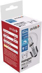 Avide Halogén Classic Mini 42W E27 2000h