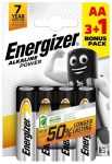 Energizer Power Alkáli Ceruza Elem AA B3+1