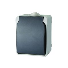   AQUATOP 9870H falon kívüli váltókapcsoló, 10 A, IP54, szürke