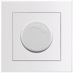   Entac Arnold süllyeszthető fali kapcsoló fényerőszabályzós max.200W Fehér