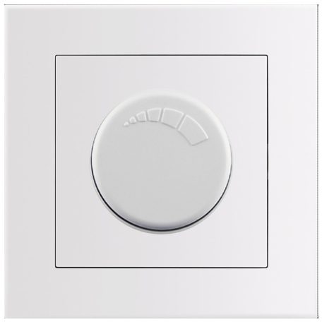 Entac Arnold süllyeszthető fali kapcsoló fényerőszabályzós max.200W Fehér