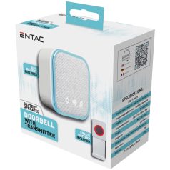   ENTAC ELEMES AJTÓCSENGŐ 3XAA NEM TART, ELEMES IP44 ADÓKÉSZÜLÉKKEL 1XCR2032 TART.