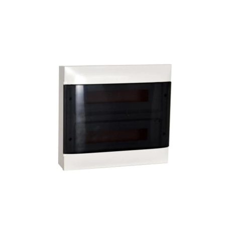 Kiselosztó PE/N-sín 90A műanyag 2x 12M süllyesztett fehér IP40 átlátszó ajtó PractiboxS LEGRAND