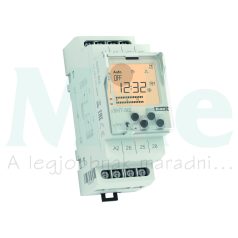   Kapcsolóóra digitális LCD órás napi heti éves 2csat. váltó 16A 2M SHT-3/2/UNI Elko EP