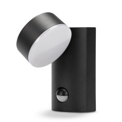  Avide kültéri fali lámpa Siraz LED 12W NW mozgásérzékelővel IP54