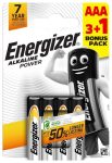 Energizer Power Alkáli Mikro Elem AAA B3+1