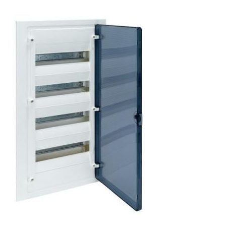 Lakáselosztó süllyesztett 4x12M +átlátszó ajtó tip:golf gipszkartonba is IP30