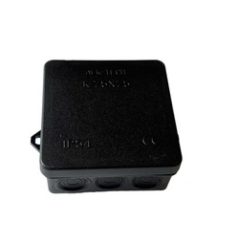   ALK-TECH Kötődoboz 75x75 mm-es méretű IP54-es védettségű, fekete