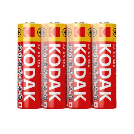Kodak Extra Zinc Féltartós Ceruza Elem AA (1,5V) (shrink) S4
