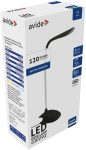 Avide LED Asztali Lámpa Csiptethető Fekete 1.5W Avide LED Asztali Lámpa Csiptethető Fekete 1.5W