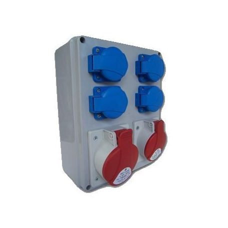 IPARI KOMBI 4x230V+2x5P16A DUGALJ