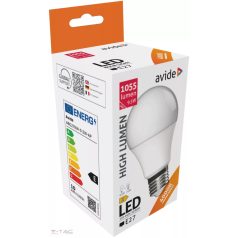 Avide LED Globe A60 9.5W E27 NW 4000K
