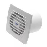   Ventilátor időzítő lapos IP34 100mm csőre 95m3/h axiál 2300 1/min 230V 100ST SIKU