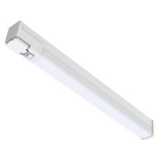Avide LED Tükörvilágító Lámpa Hálózati Csatlakozó Aljzattal Szögletes Fehér Alu 665mm NW 4000K 15W I