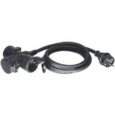 Entac O1 Elosztó 3 Foglalat 0.5m IP44