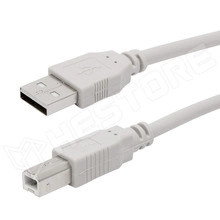 USB  A/B nyomtató kábel 1,8 m fehér