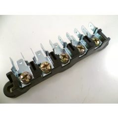   SFK5  5 csavaros sorkapocs egyenként 3x6,3mm-es fülekkel 41A 450V