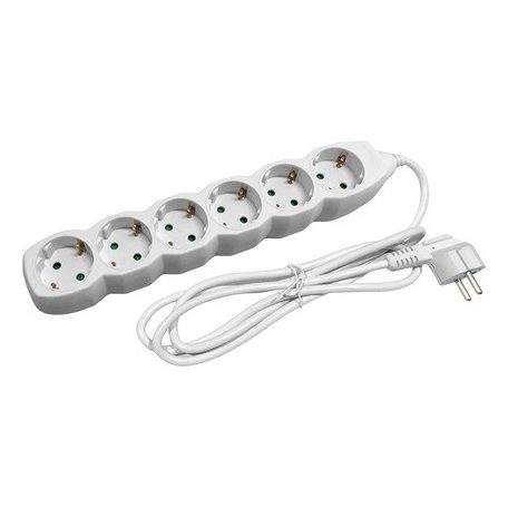 Entac S1 Elosztó 6 Foglalat 1.5m 3G1.5