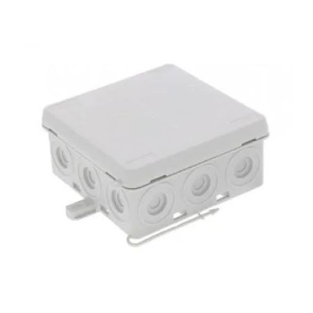 Kötődoboz 86x86x41mm falon kívüli, IP55, KA012 LG