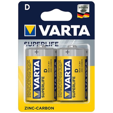 Varta Superlife Féltartós Góliát Elem D S2