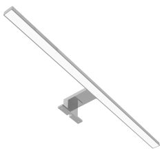   Avide LED Tükörvilágító Lámpa Szögletes Króm Műanyag 600mm NW 4000K 8W IP44