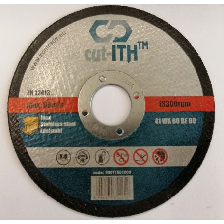 Inox vágókorong 125x1,0x22